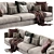 Flexform Magnum Sofa - Modern, Stylish, and Comfortable 3D model small image 4