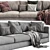 Flexform Magnum Sofa - Modern, Stylish, and Comfortable 3D model small image 5