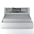 Sleek Modern Warp Bed 3D model small image 4