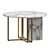 Elegant Marble Corner Table 3D model small image 1