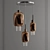 Sleek Dolium Pendant Light 3D model small image 1