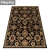 Luxury Carpet Set: High-Quality Textures, 3 Distinct Designs 3D model small image 2