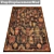 Luxury Carpet Set: High-Quality Textures, 3 Distinct Designs 3D model small image 3