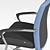 Fursys CH2200: Versatile Office Chair! 3D model small image 3