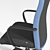 Fursys CH2200: Versatile Office Chair! 3D model small image 4