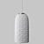 Elegant Ceramic Pendant Light 3D model small image 5