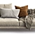 Contemporary Coco Sofa by Interface 3D model small image 2