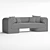 Title: Dahlem Sofa: Elegant Comfort for Your Home 3D model small image 9