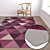 Premium Carpet Set: High-Quality Textures, Multiple Styles 3D model small image 5