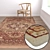 Luxury Carpet Set: High-Quality Textures - 3 Variations 3D model small image 5