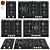 Siemens iQ700 Gas Hobs: Sleek & Efficient 3D model small image 1