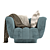 Odea Armchair: Stylish comfort at home 3D model small image 4