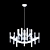 Modern Sciolari Chandelier 3D model small image 4