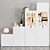 OPHUS Combined Storage Cabinet | IKEA 3D model small image 1