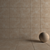 Galaxy Beige Concrete Wall Tiles 3D model small image 4