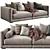 Modern Poliform Bristol Sofa 3D model small image 1