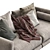 Modern Poliform Bristol Sofa 3D model small image 5