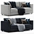 Elegant and Comfortable Ikea Finnala Sofa 3D model small image 1