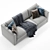 Elegant and Comfortable Ikea Finnala Sofa 3D model small image 3