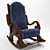 Elegant and Contemporary Concept Armchair 3D model small image 1