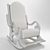 Elegant and Contemporary Concept Armchair 3D model small image 4