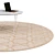 Elegant Circle Rugs | No. 019 3D model small image 2