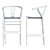 Crate & Barrel Crescent Bar Stool: Sleek and Stylish Seating 3D model small image 5