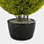 Giant Thuja Folding Planter 3D model small image 2