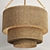 Rustic Woven Pendant Light 3D model small image 2