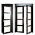 Elegant Art Deco Door 3D model small image 3