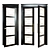 Elegant Art Deco Door 3D model small image 6