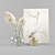 Elegant Hydrangea Vase Set 3D model small image 5