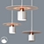 OBY Chandelier: Elegant Lighting Fixture 3D model small image 1