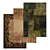 Luxury Carpet Set: High-Quality Textures & Multiple Variants 3D model small image 1