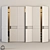 Italian Style 3-Part Wardrobe 3D model small image 3