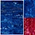 Indigo Dreams Rug Set 3D model small image 2