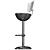 Elegant Silhouette Bar Stool 3D model small image 4