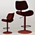 Stylish Colin Bar Stool 3D model small image 5