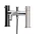 Elegant Chrome Shower Mixer 3D model small image 2