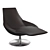 Swoop Lounge Chair 3D model small image 1