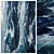 Serenity Waves: Large Area Rug 3D model small image 2