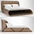 Illuminated Wooden Bed | 2000x1800mm 3D model small image 10