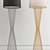 Elegant Eichholtz Holmes Floor Lamp 3D model small image 2