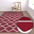 Luxury Carpet Set 3D model small image 5