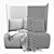 Modern Meridiani Fit Sofa 3D model small image 6
