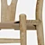 Wishbone Chair Set: Elegant & Functional 3D model small image 7