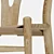 Wishbone Table Chair Set 3D model small image 5