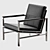 Luxurious Strick & Bolton Leather Chair 3D model small image 2