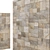 Travertine French Pattern: High Res, Tileable 3D model small image 4