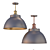 Brooklyn Dome Pendant Light 3D model small image 1